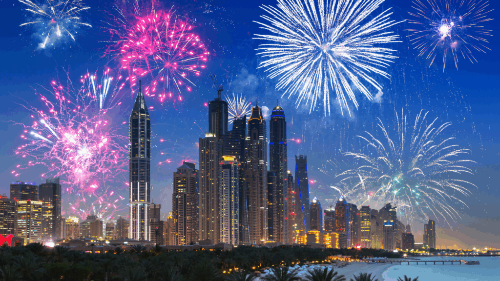 Dubai Marina New Year