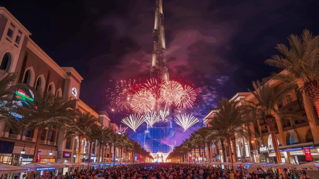 New Year Celebration in Dubai