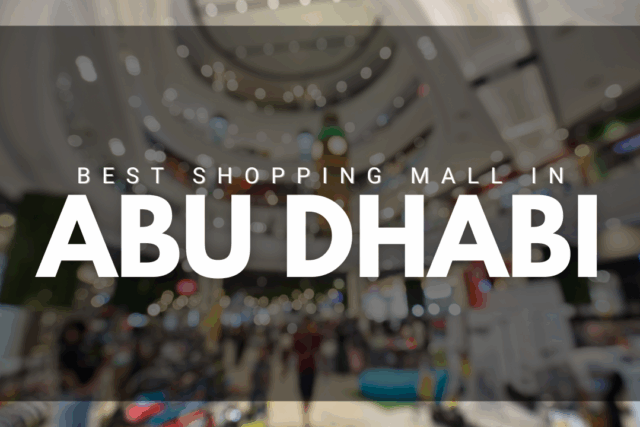 best shopping mall in abu dhabi