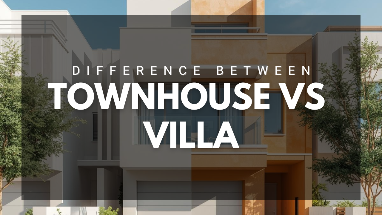 townhouse vs villa